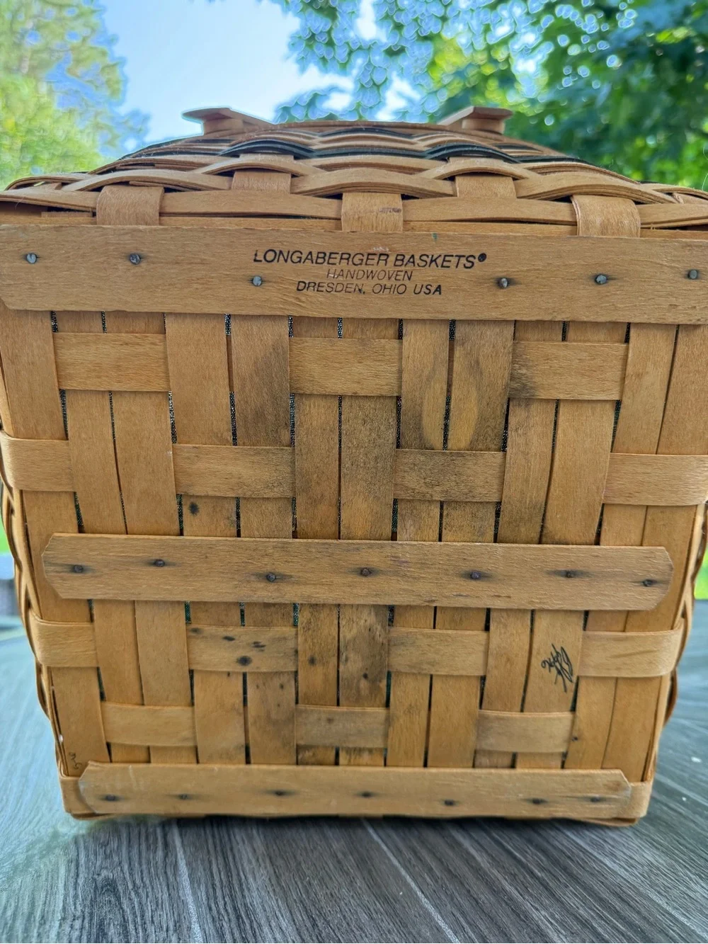 Longaberger Traditions Community Handwoven Basket w/Liner ***see photos